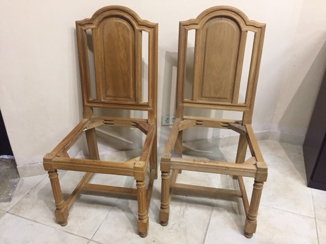 ESQUELETO DE SILLAS DE ROBLE OZOLLE